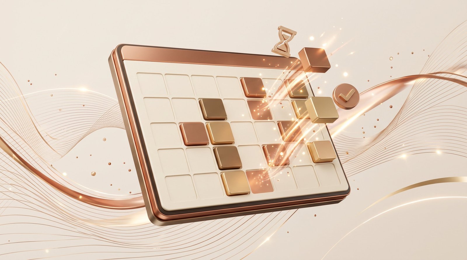 Calendario llenándose de citas agendadas